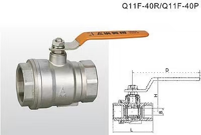 福州Q11F-20P不銹鋼球閥