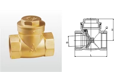福州H41W-16T黃銅止回閥